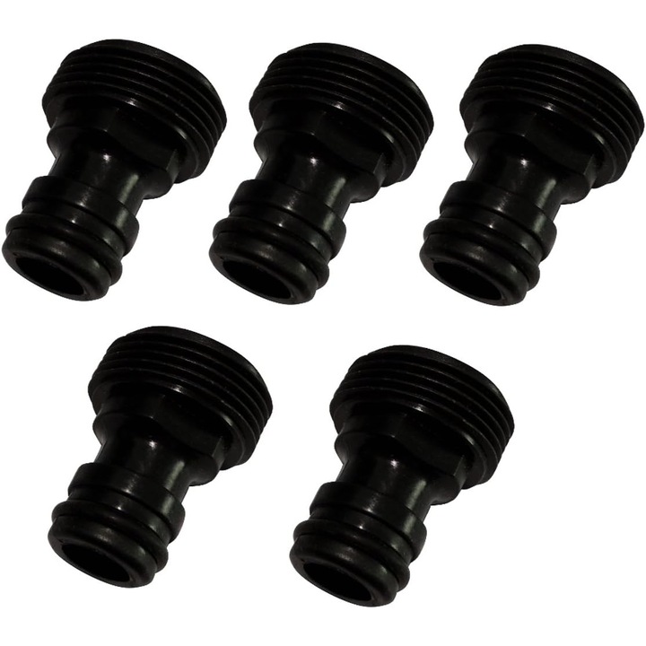 Adaptor conectare furtun 3/4 filetat interior, set 5 buc, OEM