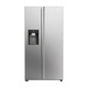 Frigider Side by Side Haier HSW59F18EIMM, 601 L, Total No Frost, clasa E, H 178 cm, Humidity Zone, WiFi/ hOn app, SuperCooling, SuperFreezing, mod Holiday, dispenser de apa si gheata, inox