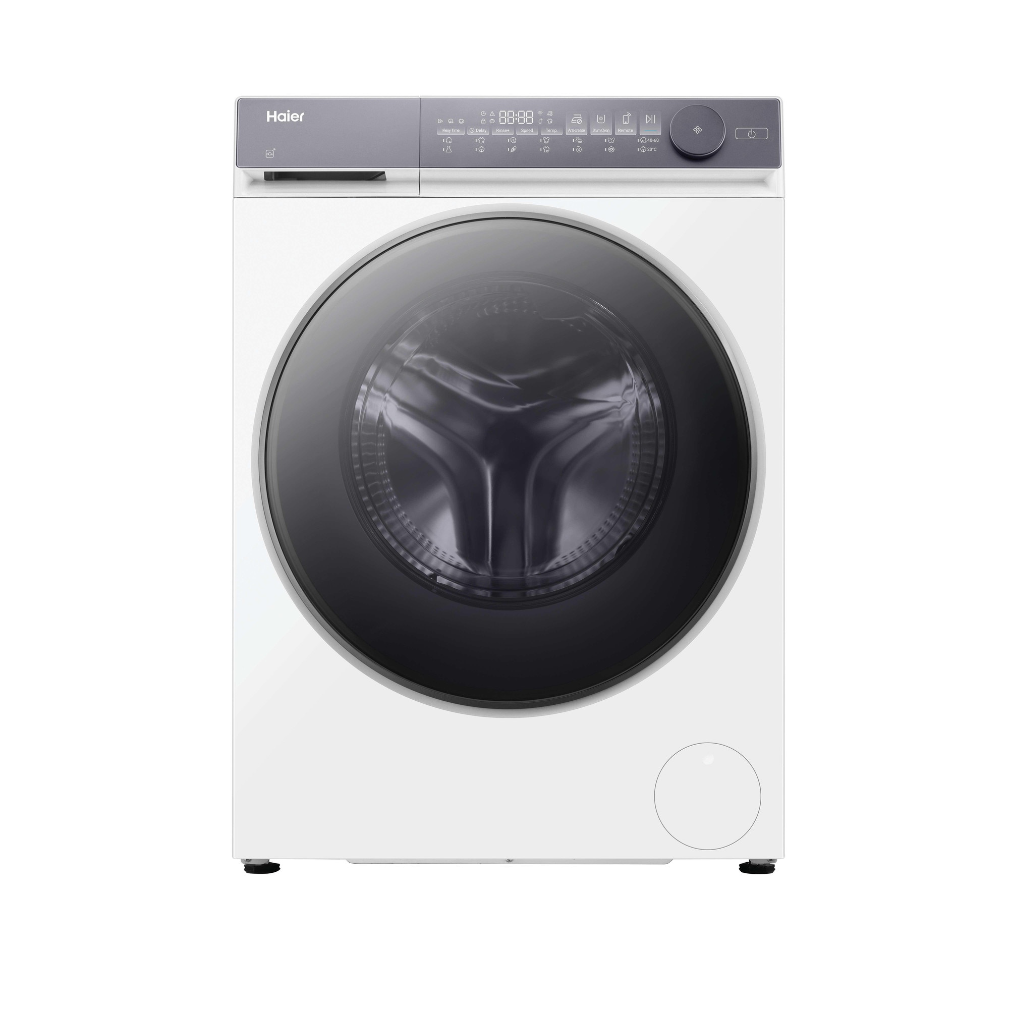 Masina de spalat rufe Haier HW100-B14367U1-S, 10 kg, 1400 rpm, clasa A-30%, motor Direct Motion, Flexy Time, WiFi/ hOn app, ABT, Refresh, alba