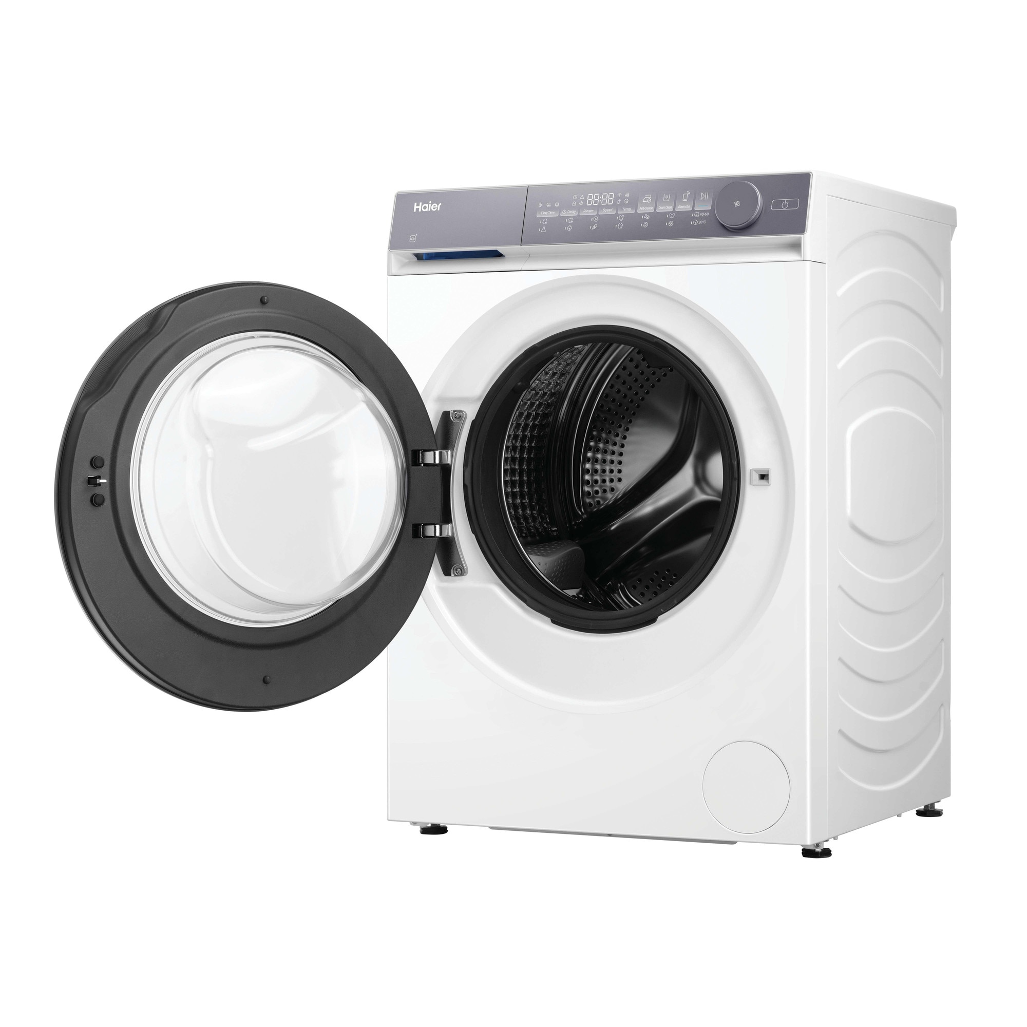 Masina de spalat rufe Haier HW100-B14367U1-S, 10 kg, 1400 rpm, clasa A-30%, motor Direct Motion, Flexy Time, WiFi/ hOn app, ABT, Refresh, alba