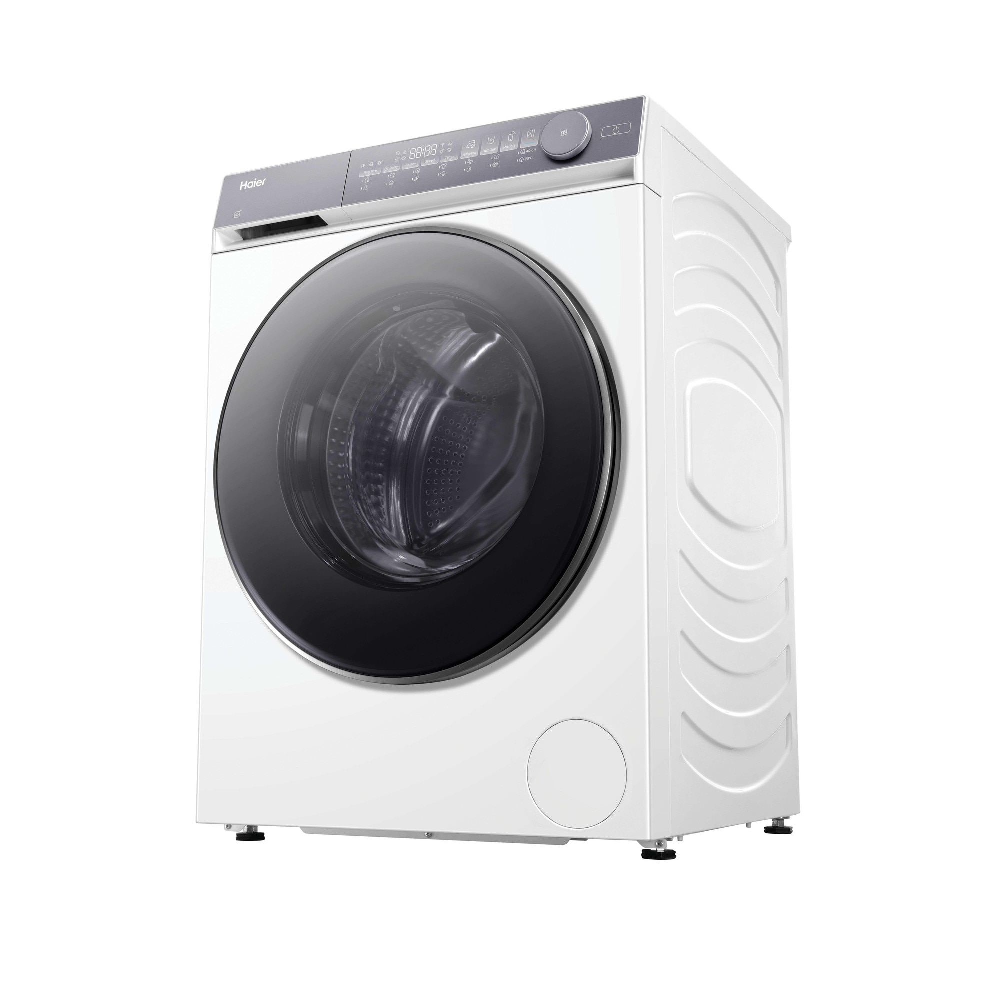 Masina de spalat rufe Haier HW100-B14367U1-S, 10 kg, 1400 rpm, clasa A-30%, motor Direct Motion, Flexy Time, WiFi/ hOn app, ABT, Refresh, alba