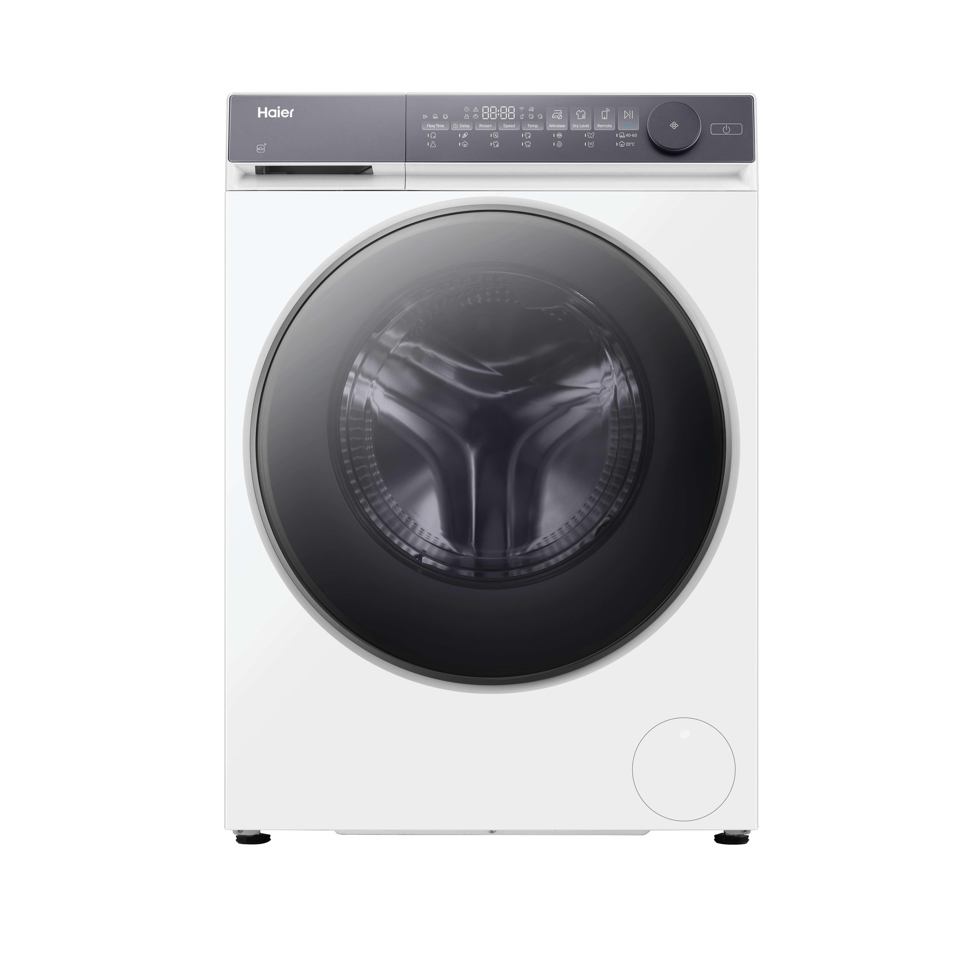 Masina de spalat rufe cu uscator Haier HWD100-B14367U-S, 10+6 kg, 1400 rpm, clasa A-30%/ D, motor Direct Motion, Flexy Time, WiFi/ hOn, ABT, Refresh, alba