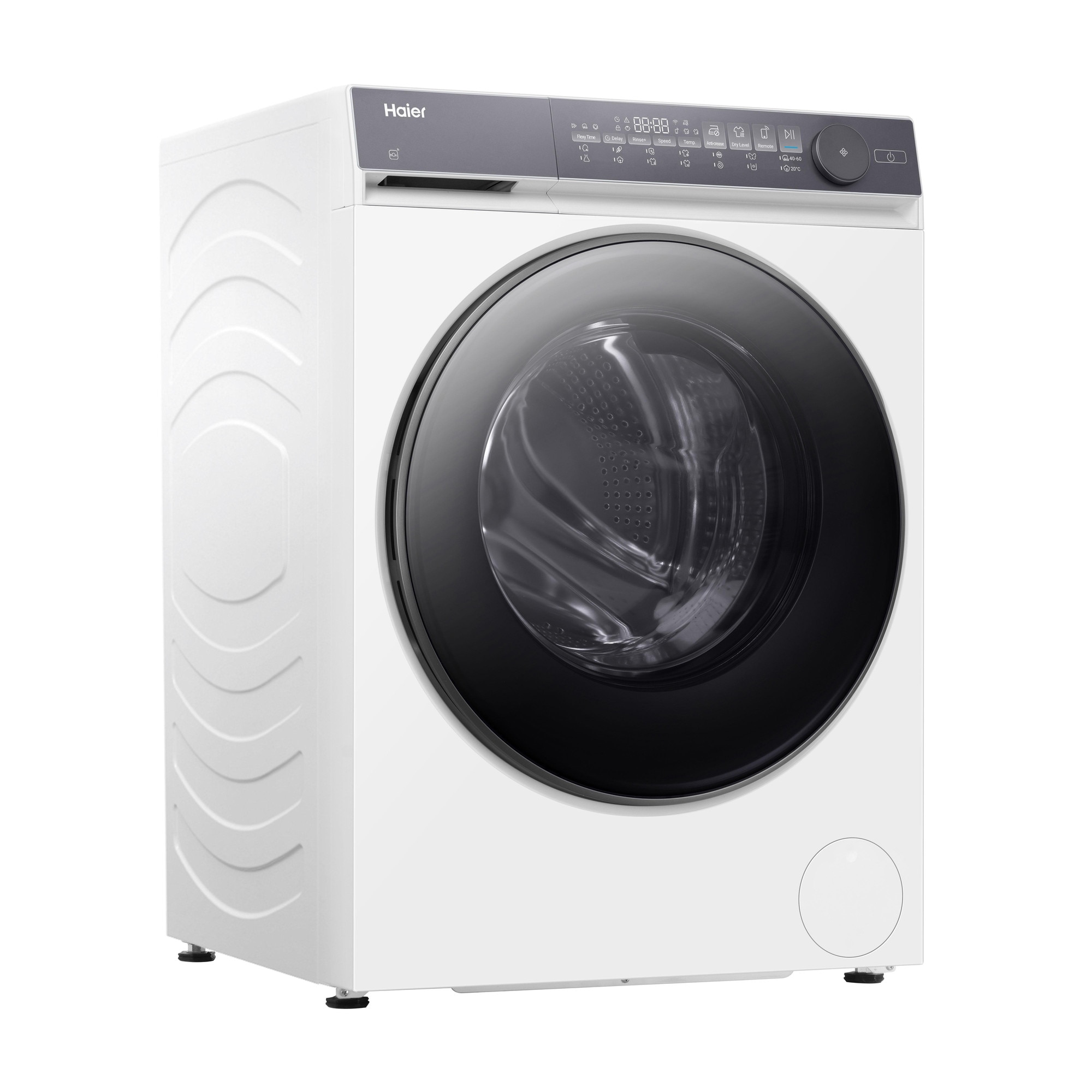 Masina de spalat rufe cu uscator Haier HWD100-B14367U-S, 10+6 kg, 1400 rpm, clasa A-30%/ D, motor Direct Motion, Flexy Time, WiFi/ hOn, ABT, Refresh, alba