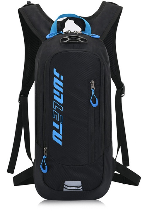 Rucsac mic pentru bicicleta, negru albastru, usor, ventilat, 20x30x10cm