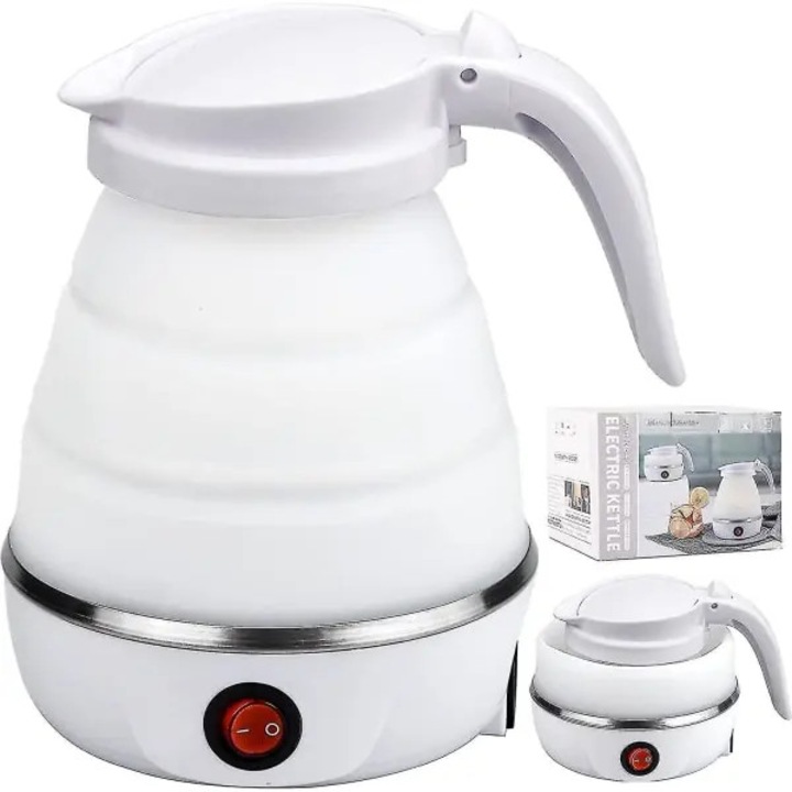 Fierbator electric pliabil 0,6 l silicon inox 17,8x11cm