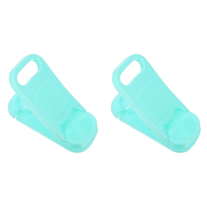 Set 2 prese pentru paste si coltunasi, plastic, albastru, 29.5x12.2x4 cm