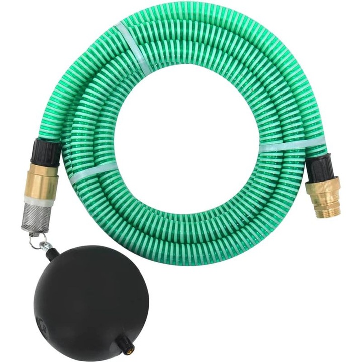 Kerti szívótömlő 5m PVC zöld 25x29mm szeleppel és szűrővel