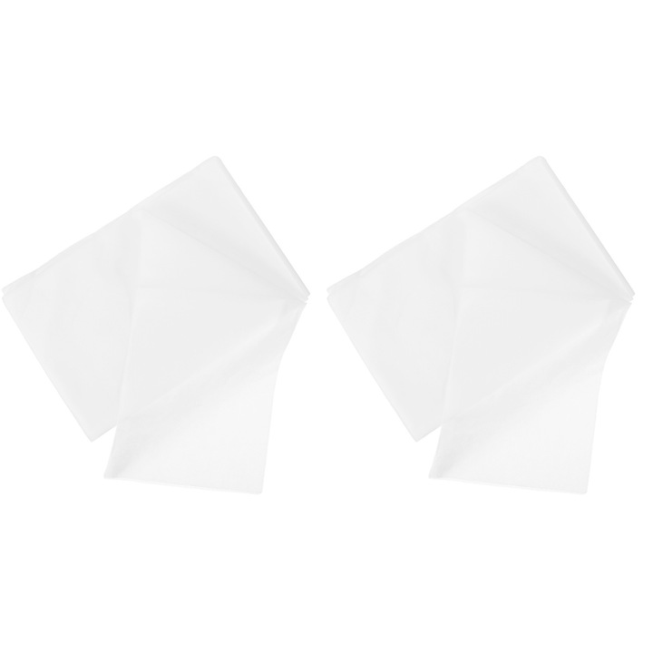 Set 20 foi de pat de unica folosinta alb 180x80x0.01cm
