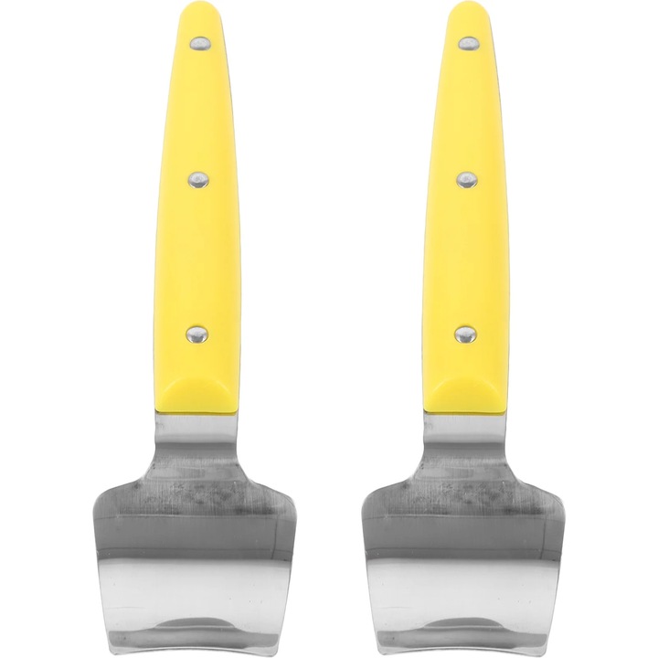 Set 2 feliatoare branza inox ABS 17x4.2x1.5cm