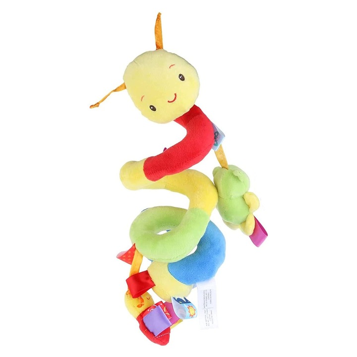 Carusel patut, fetru, design 3D, multicolor