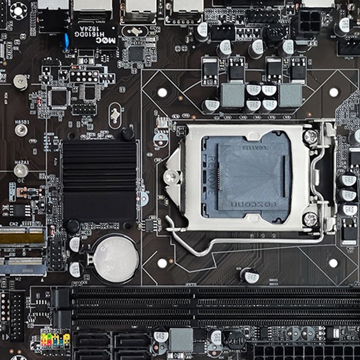 Placa de baza H61, DDR3, LGA1155, 190x170x20mm, neagra