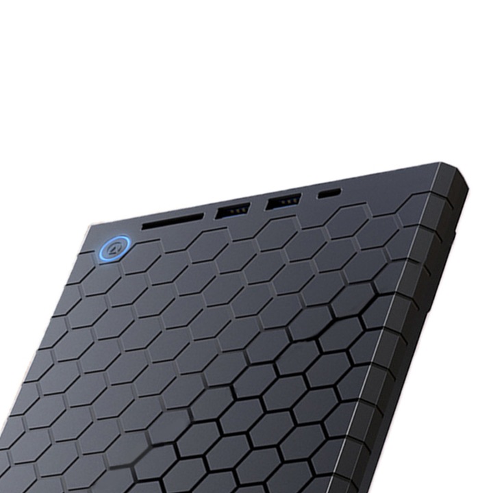Unitate optica externa DVD burner USB 3.0 Type-C negru 15.5x14.3x2.3cm