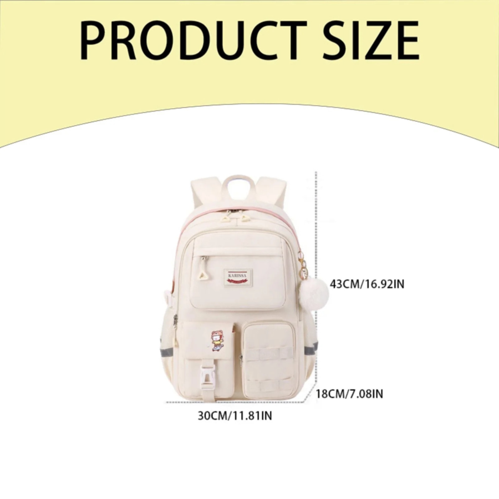 Rucsac laptop 17", calatorie, multibuzunare, 31x15x45cm