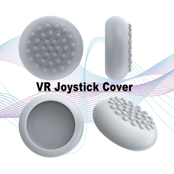 Szilikon joystick sapkák Meta Quest 3-hoz, szett, többszínű, 15mm