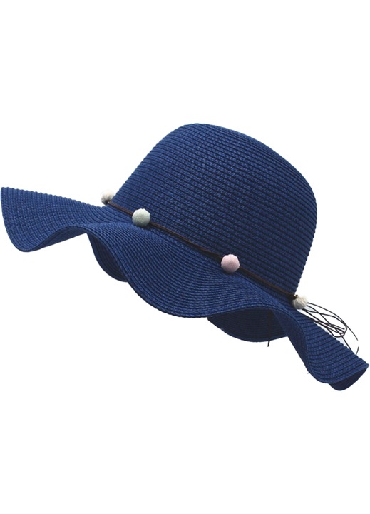 Palarie de paie pentru femei, cu bor larg, sapca de plaja, pliabila, marime mare, moale, hartie 100% naturala, impletita, pentru calatorii, decoratiuni, vara, vacanta, moale, usoara si respirabila, albastru tibetan
