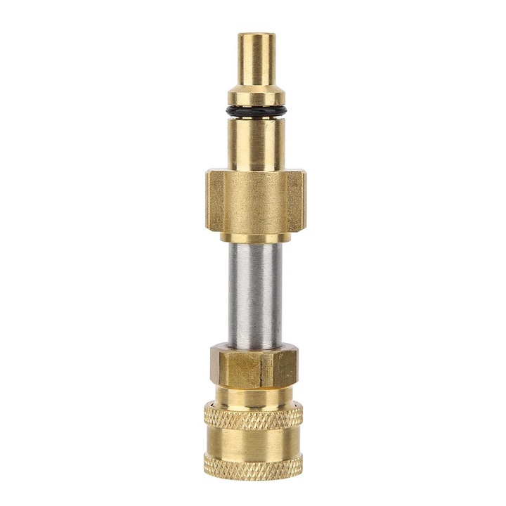 Adaptor pulverizator gradina, 10.6x1.5x1.2cm, inox si cupru
