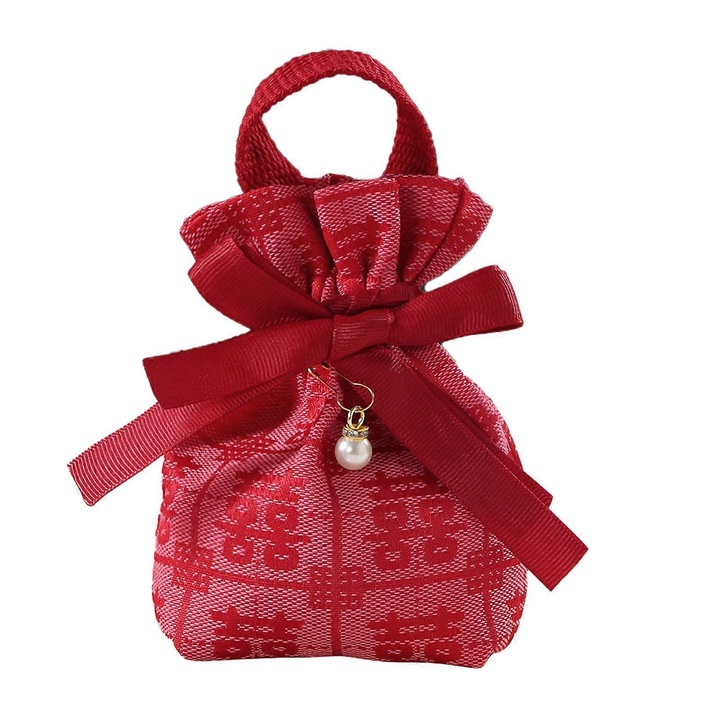Кадифени подаръчни торбички, комплект, многоцветни, 12x15см