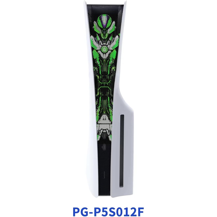 Por- és dugóvédő szűrő PS5 Slim konzolhoz, fekete, 15.6x5.1x5 cm