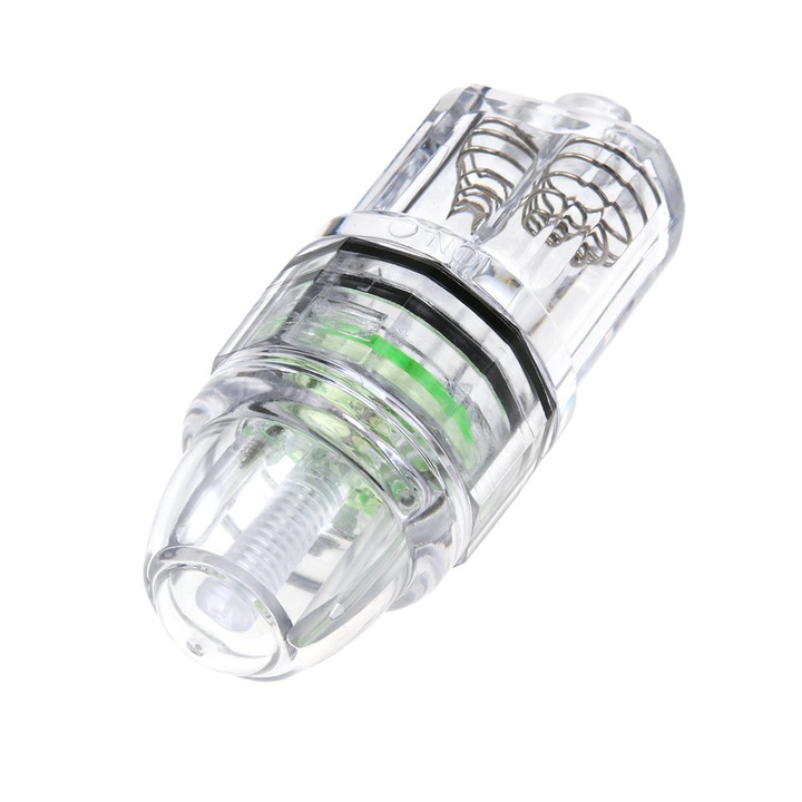 Indicator pescuit LED subacvatic adancime, verde, 11cm, 66g