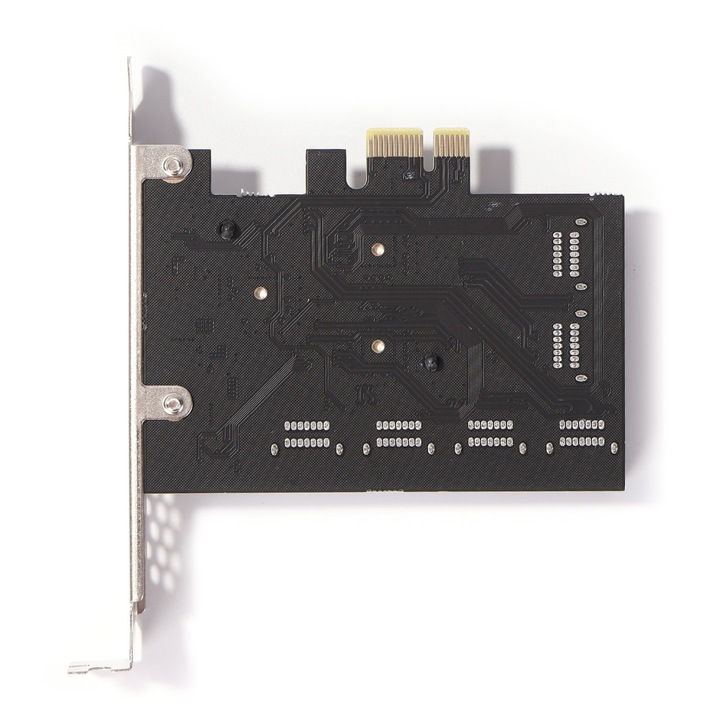 PCI-E към SATA 3.0 разширителна платка, 12 порта, скорост 6Gbps, 153x120x72mm