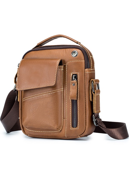 Geanta de umar barbateasca, geanta crossbody pentru serviciu, scoala, viata de zi cu zi