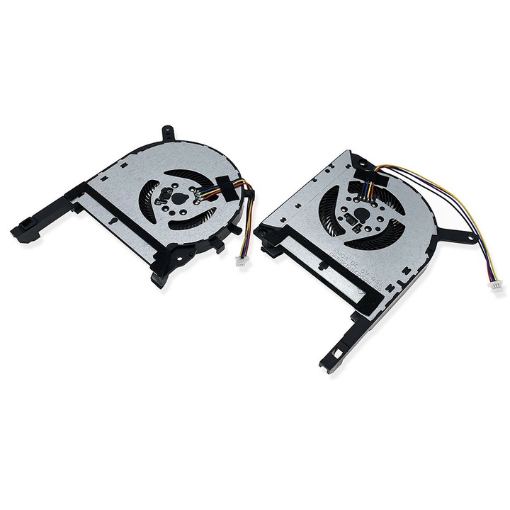Set ventilatoare racire CPU GPU 10x10x1cm negru