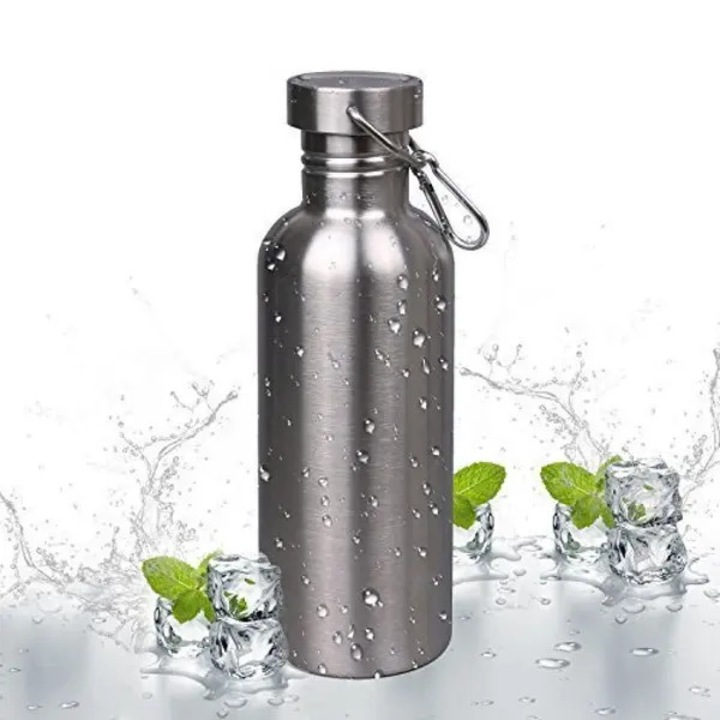 Rozsdamentes acél vizespalack 500ml 700ml 1L, változó kapacitású, újrafelhasználható, kültéri használatra