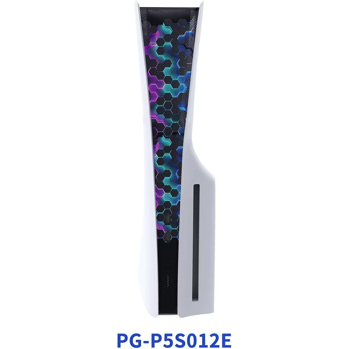 PS5 Slim por- és dugóvédő szűrő, fekete, 15.6x5.1x5 cm