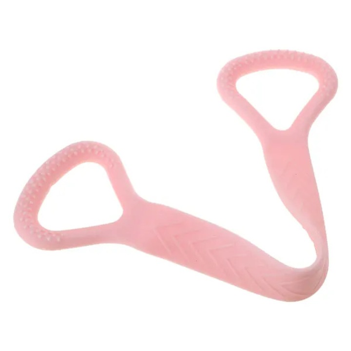 Banda elastica fitness 8 forma, albastru roz mov, TPE, universal