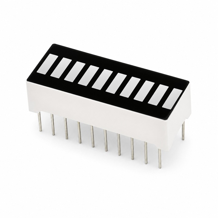 Дисплей с хистограма 10 червени LED-а