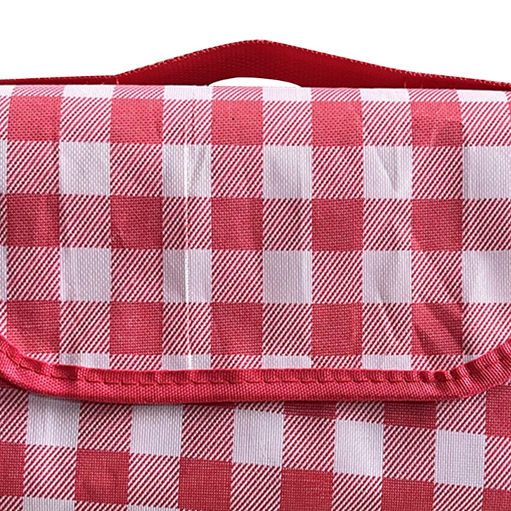 Saltea picnic impermeabila, 100x150cm, roz