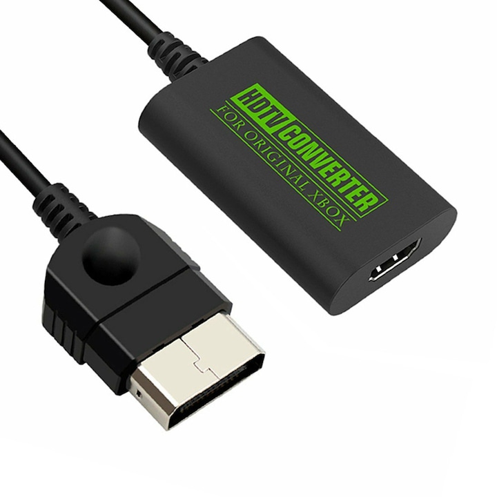 Xbox-HDMI átalakító kábel, fekete, 31.5x4x1.5cm