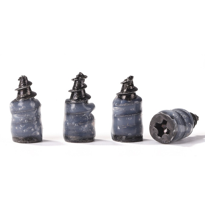 Set 10 unelte reparare anvelope tubeless, negru, 14x7x7mm