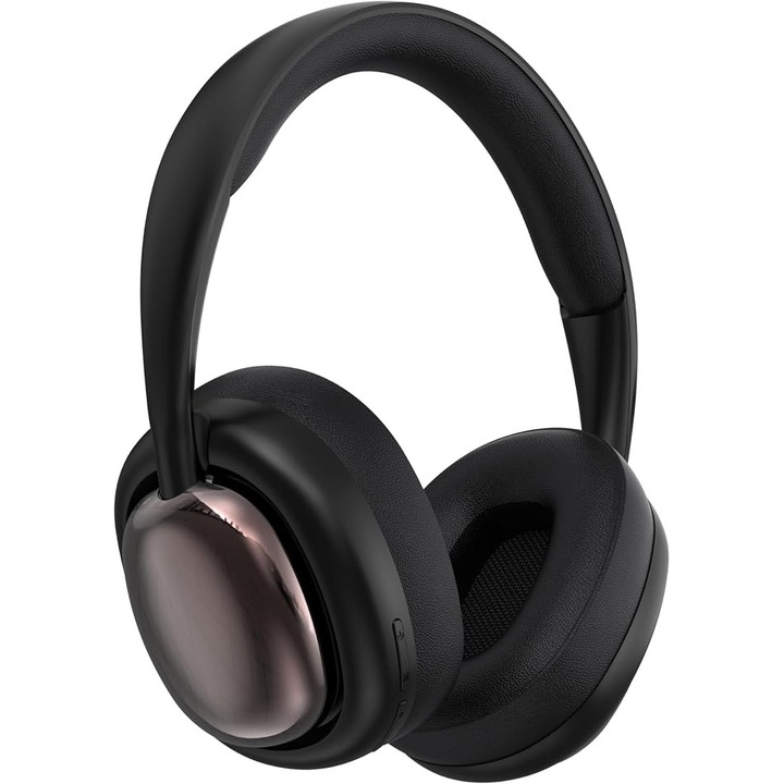 Vezeték nélküli Bluetooth 5.3 fülhallgató basszussal és sztereó hangzással, hosszú akkumulátor-élettartamú fülhallgató, modern fülhallgató prémium hangminőséggel (fekete)