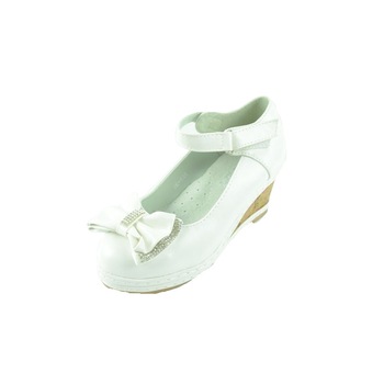Pantofi cu platforma pentru fete MRS 353-96A, Alb, 32 Pantofi cu platforma pentru fete MRS 353-96A, Alb, 32