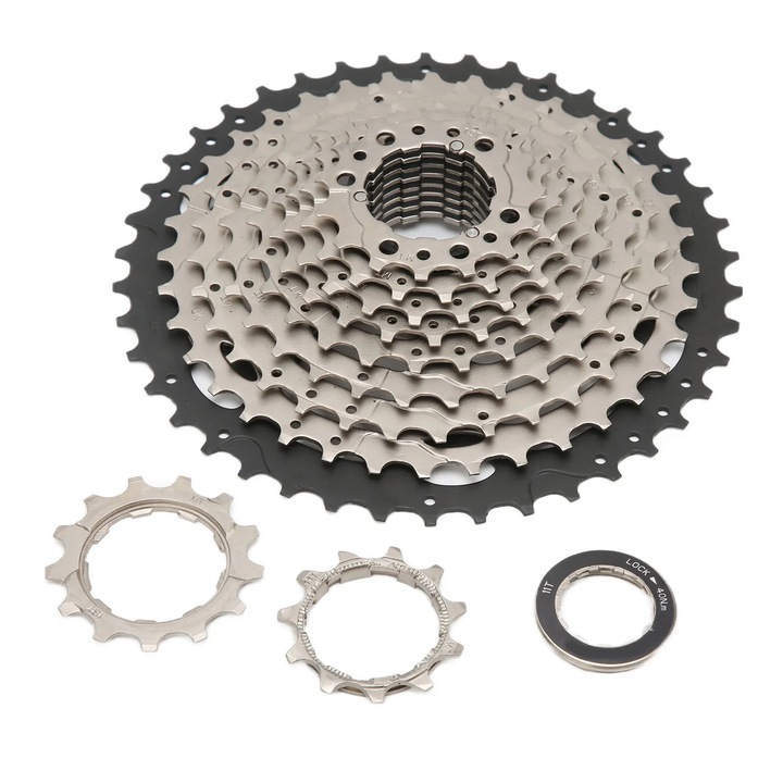Pinion bicicleta 11 viteze otel nichelat 170mm 11-42T