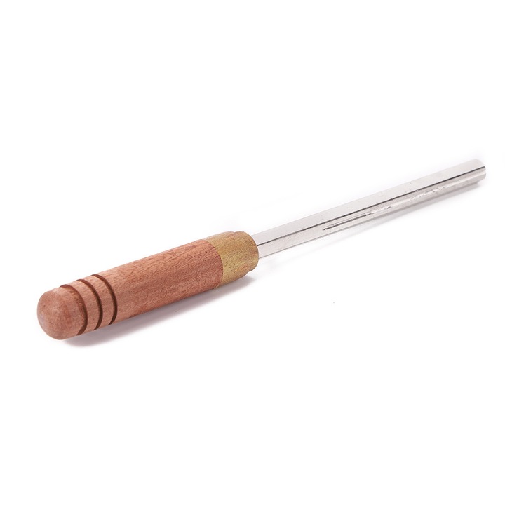 Pila pentru Coroana Tastelor de Chitara Maner din Lemn Lustruit Instrument de Reparatii Luthier (B)
