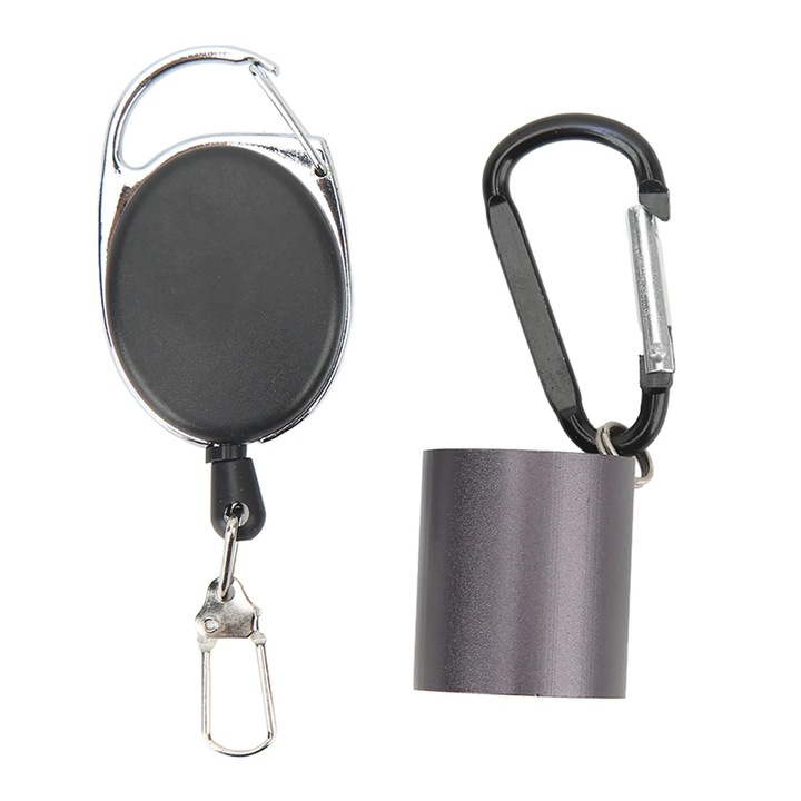 Suport Lanseta Pescuit Aluminiu Negru Reglabil 33g