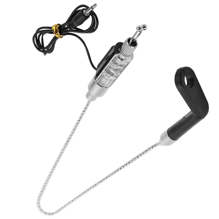 Indicator muscatura pescuit LED iluminat, inox si plastic, 40g, 15-2600