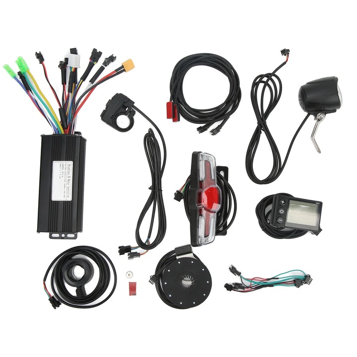 Kit conversie bicicleta electrica 750W-1000W, controler 30A, 150x60x35mm, negru