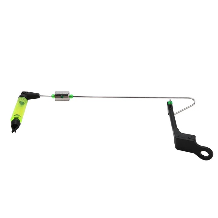 Indicator muscatura pescuit LED iluminat, inox si plastic, 49g