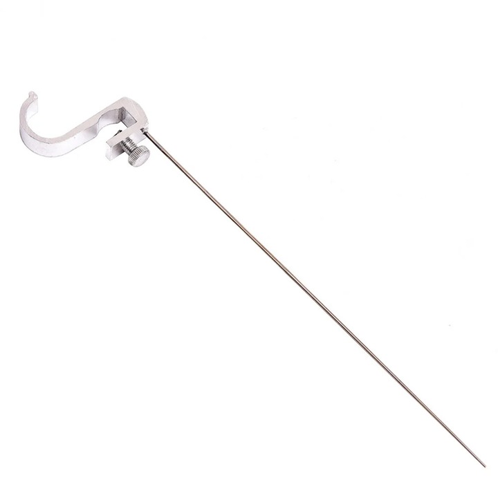 Set accesorii pescuit carlig remorcare aluminiu 25x5x1cm usor portabil