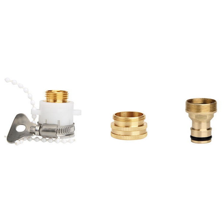 Conectori apa gradina, set 3 piese, alama, 20x25mm