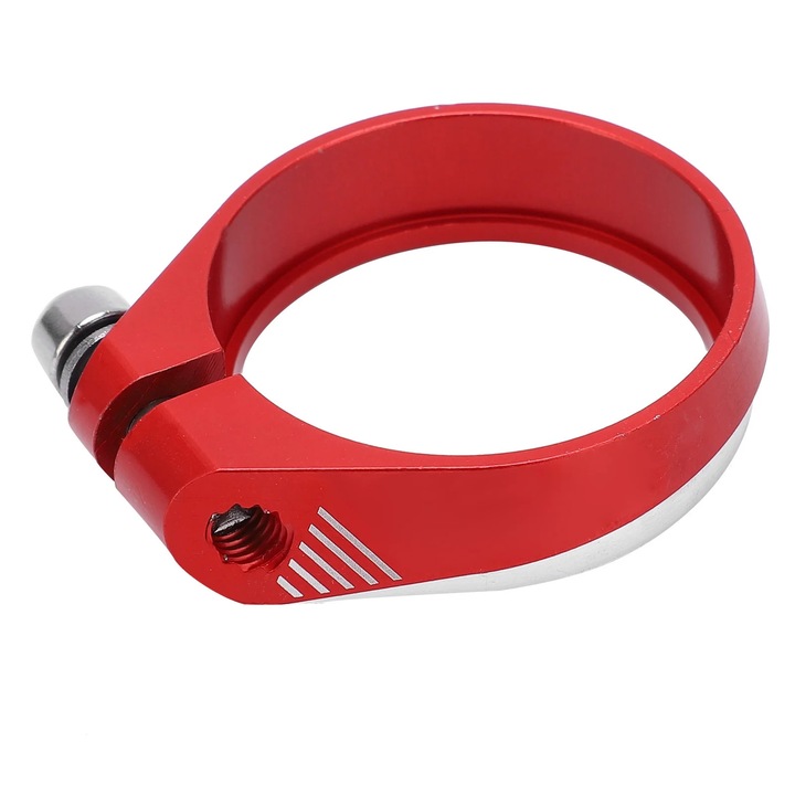 Colier sa bicicleta aluminiu 34.9mm negru 60mm