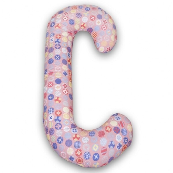 Perna pentru alaptat Duo Circles pink