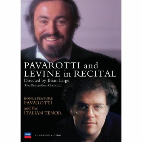 Luciano Pavarotti, James Levine - Pavarotti & Levine In Recital/pavarotti & The Italian Tenor (DVD)