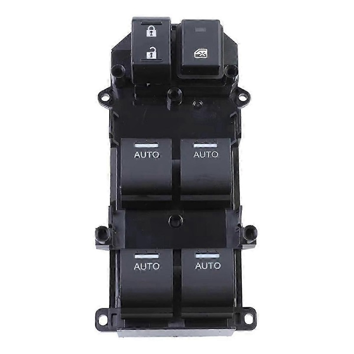 Elektromos ablakemelő kapcsoló, fekete, ABS, 35750-T7S-M11, 2011-2017