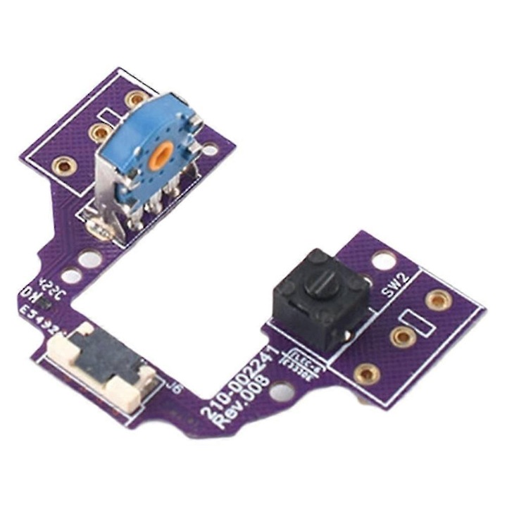 Egérgomb panel, csere, műanyag, fekete, Logitech G Pro X Superlight-hoz