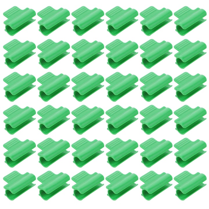 Cleme plastic pentru sere set 40 buc 5x3.5x2cm