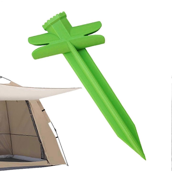 Rozsdamentes sátorcövek, multifunkcionális, nedves talajra, 20cm